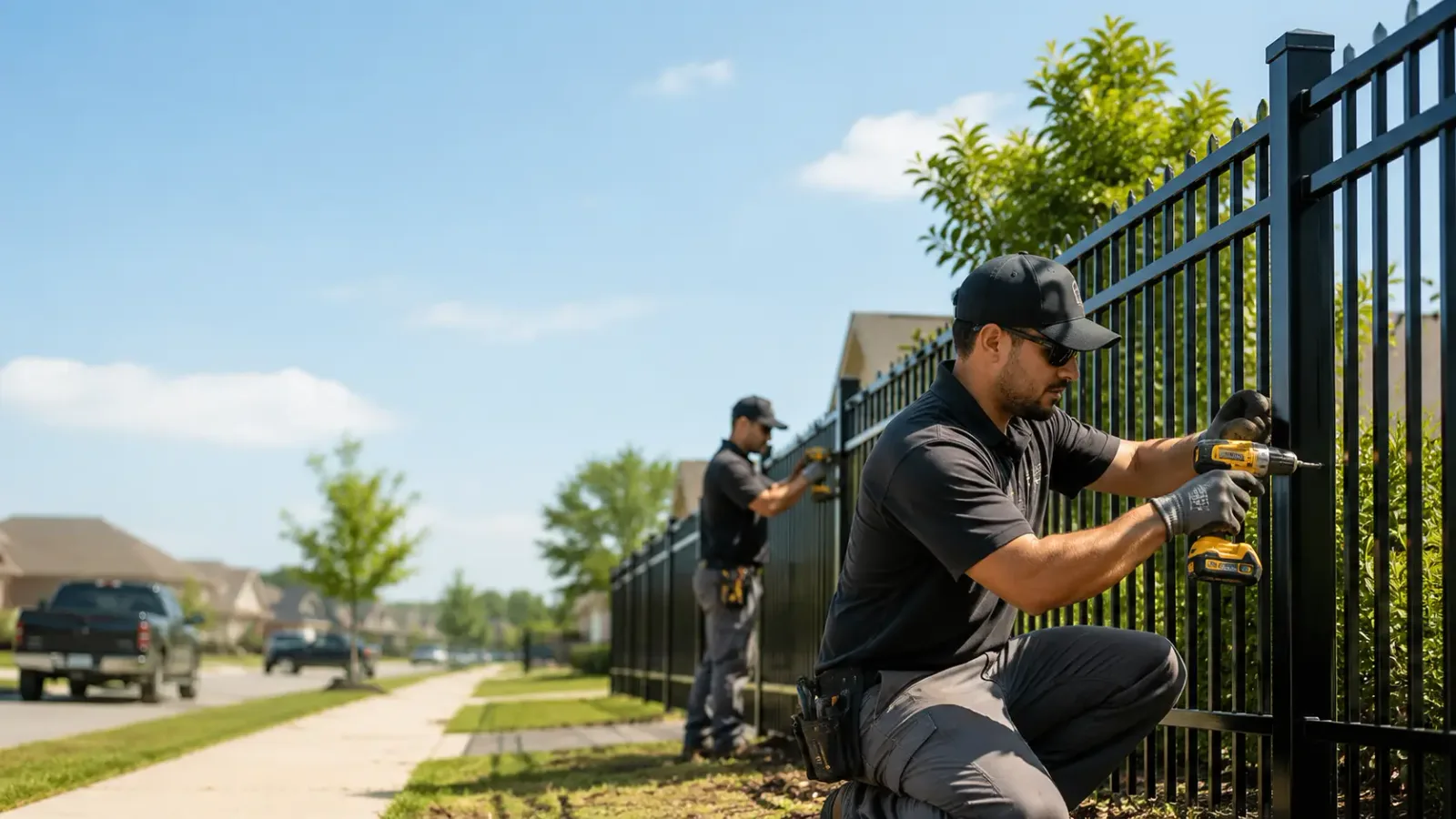 Metal Fence Installation in Angle Inlet, MN